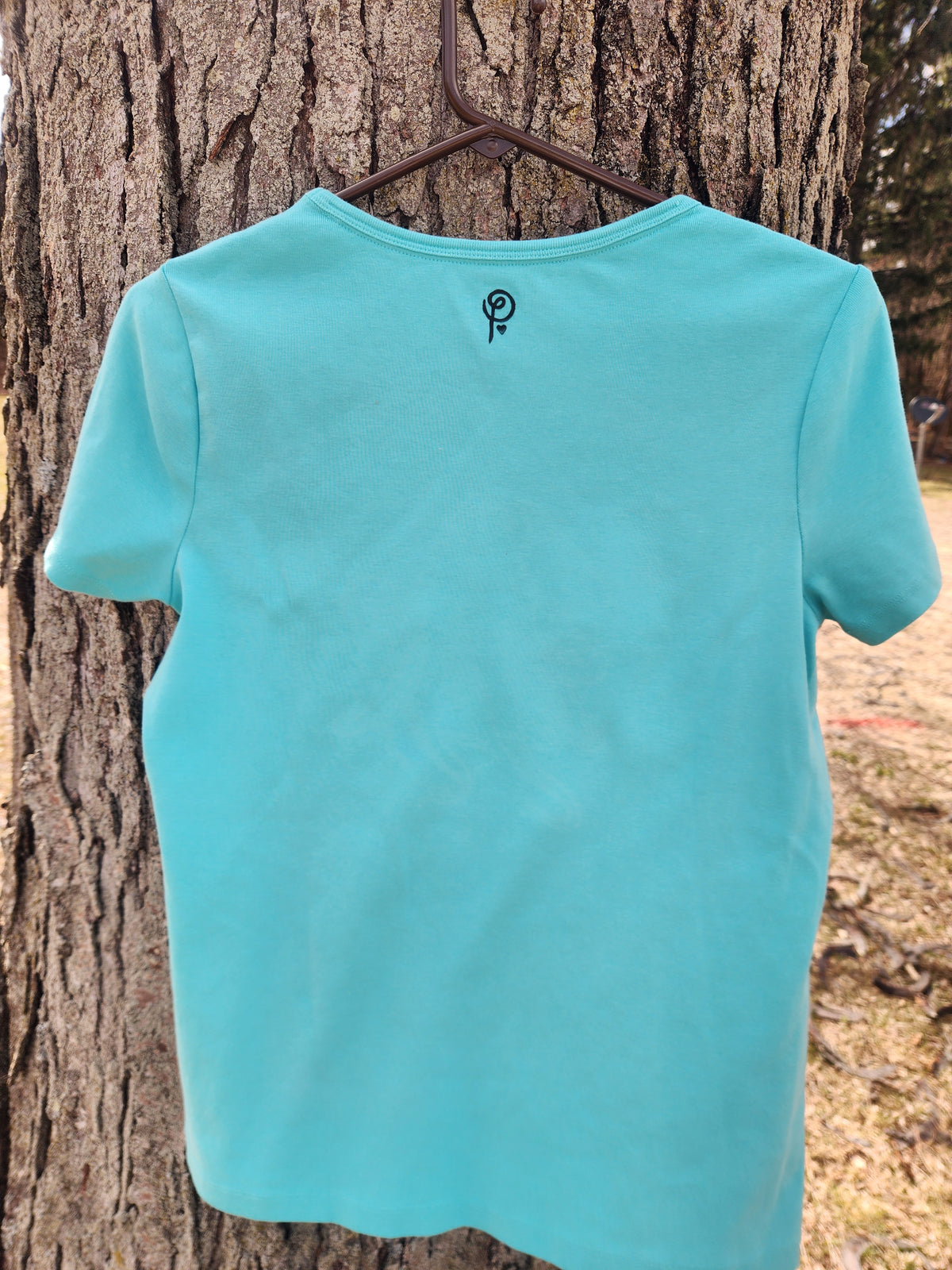 hand printed octopus tshirt - upcycled thrifted tee - medium