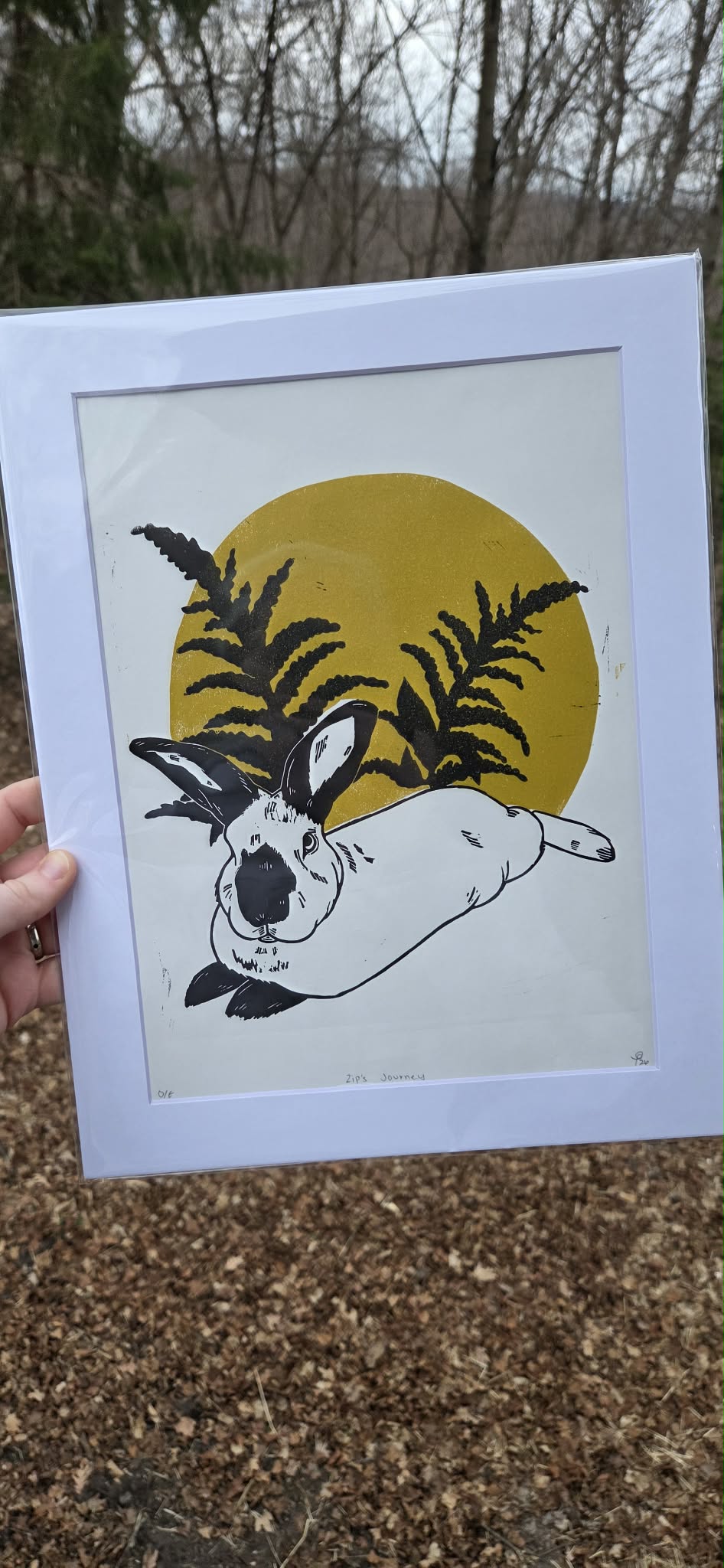 zip's journey print