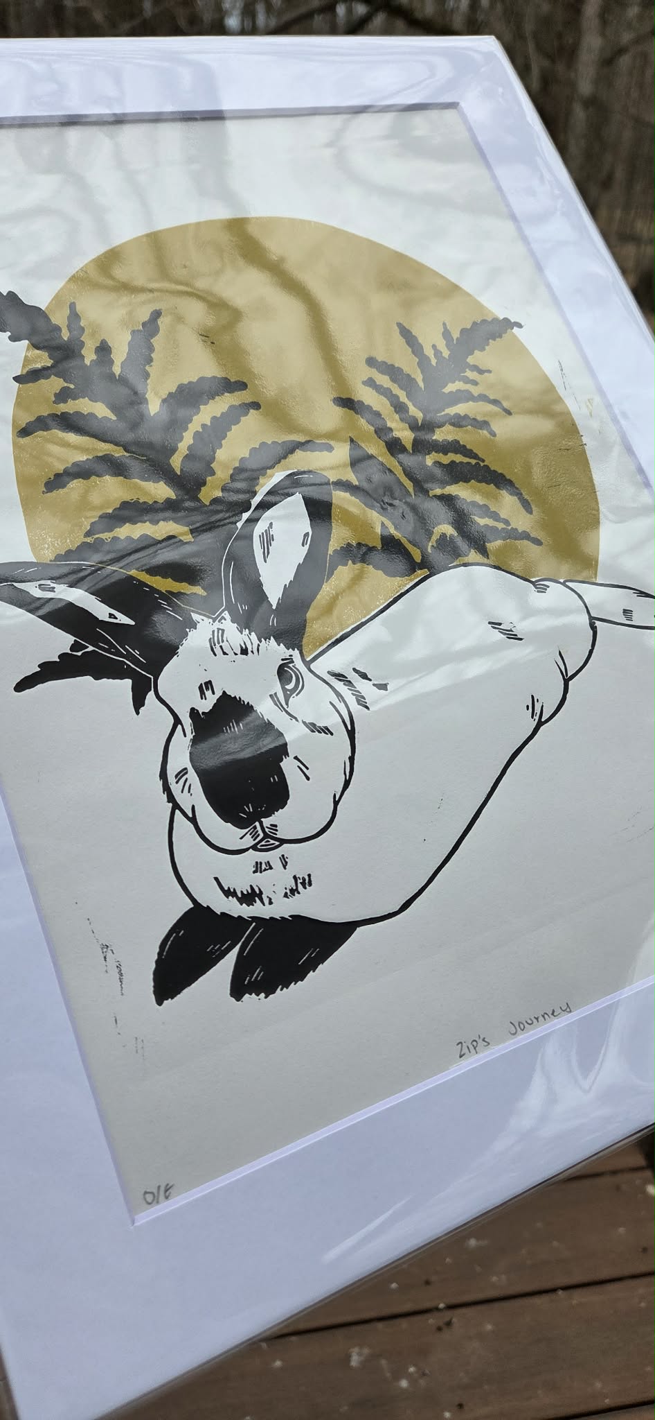 zip's journey print