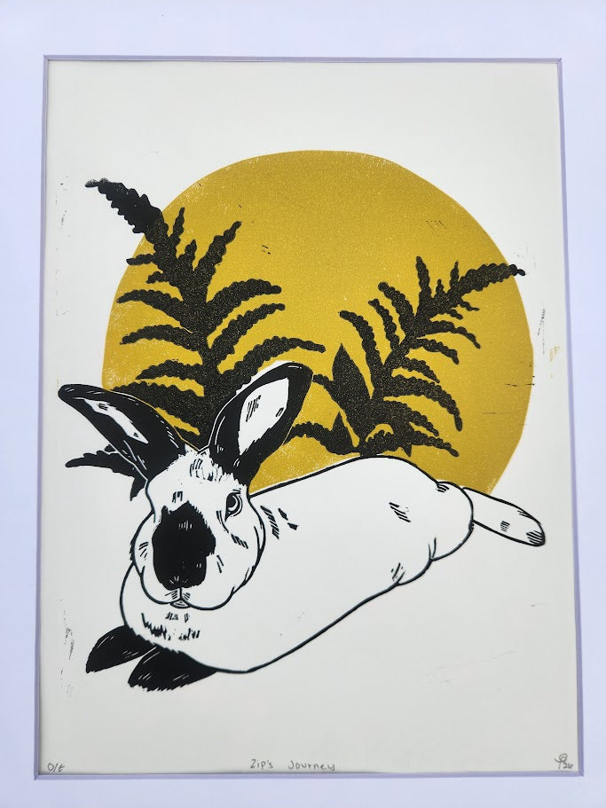 zip's journey print